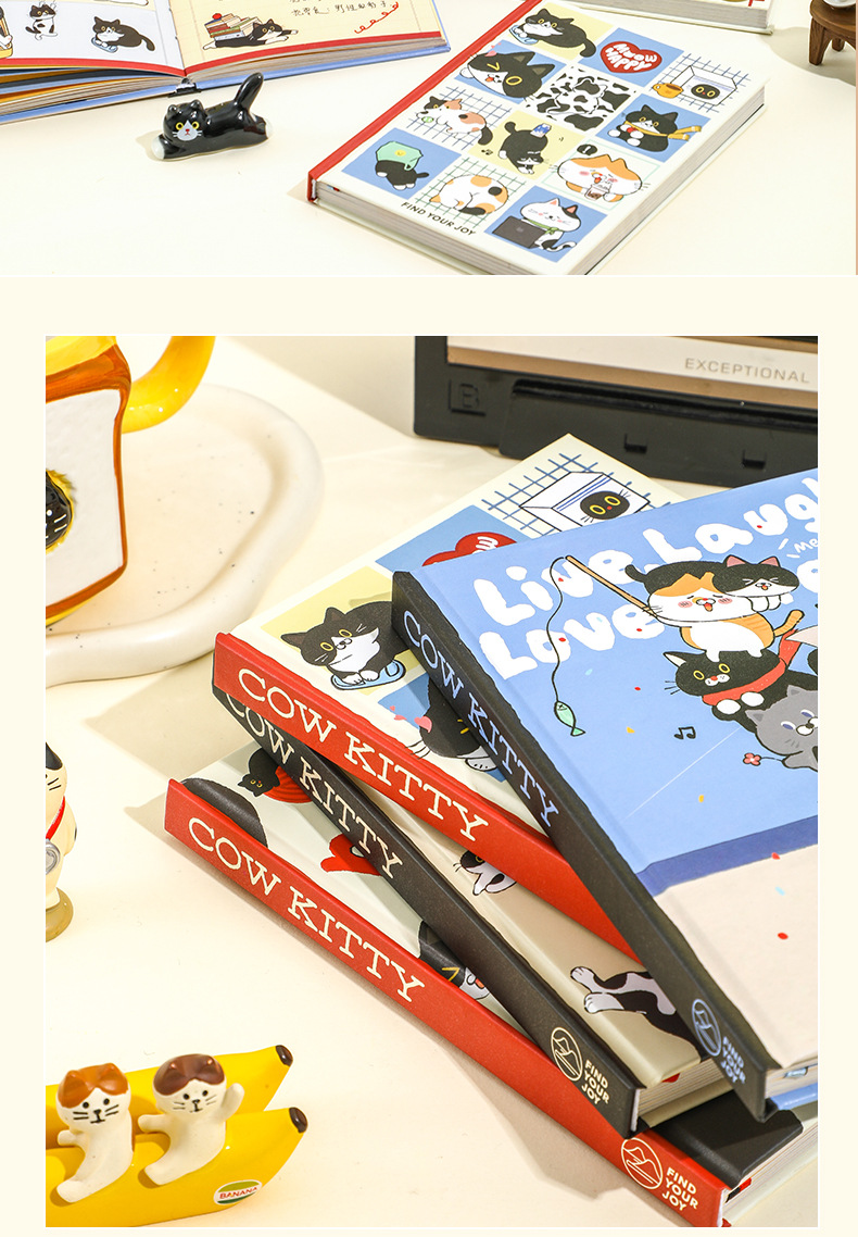 Fangdao Cow and Kitten Series Creative Cartoon Planner Gift Box, high appearance level festival gift set in stock wholesale pic 15