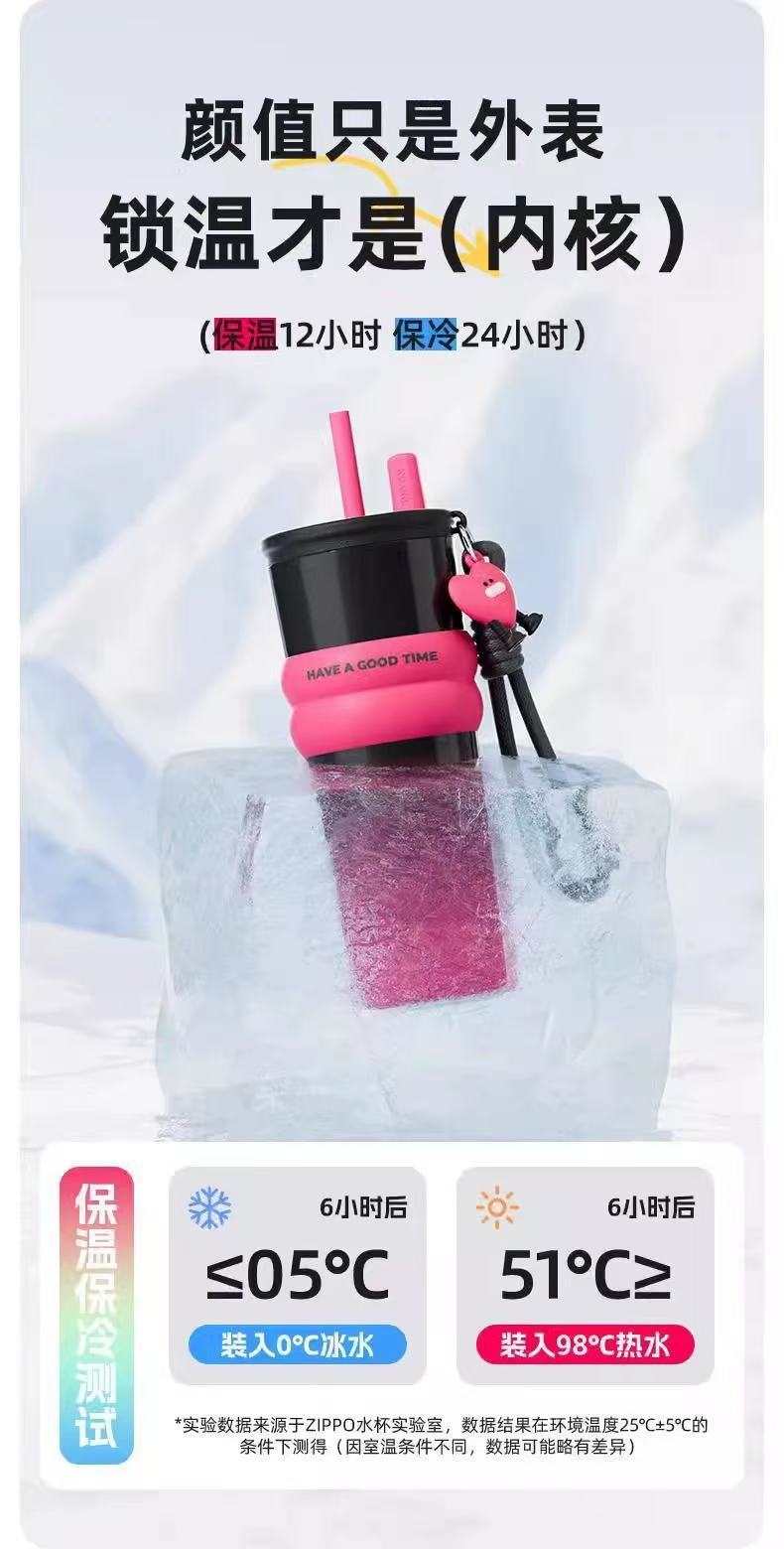 新款316不锈钢保温杯便携巨无霸吸管咖啡杯冰霸汽车水杯跨境批发详情2