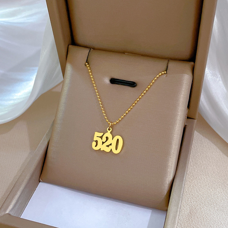 【通体钛钢】炉内真金电镀保色好冷淡项链女ins网红锁骨链配饰品详情23