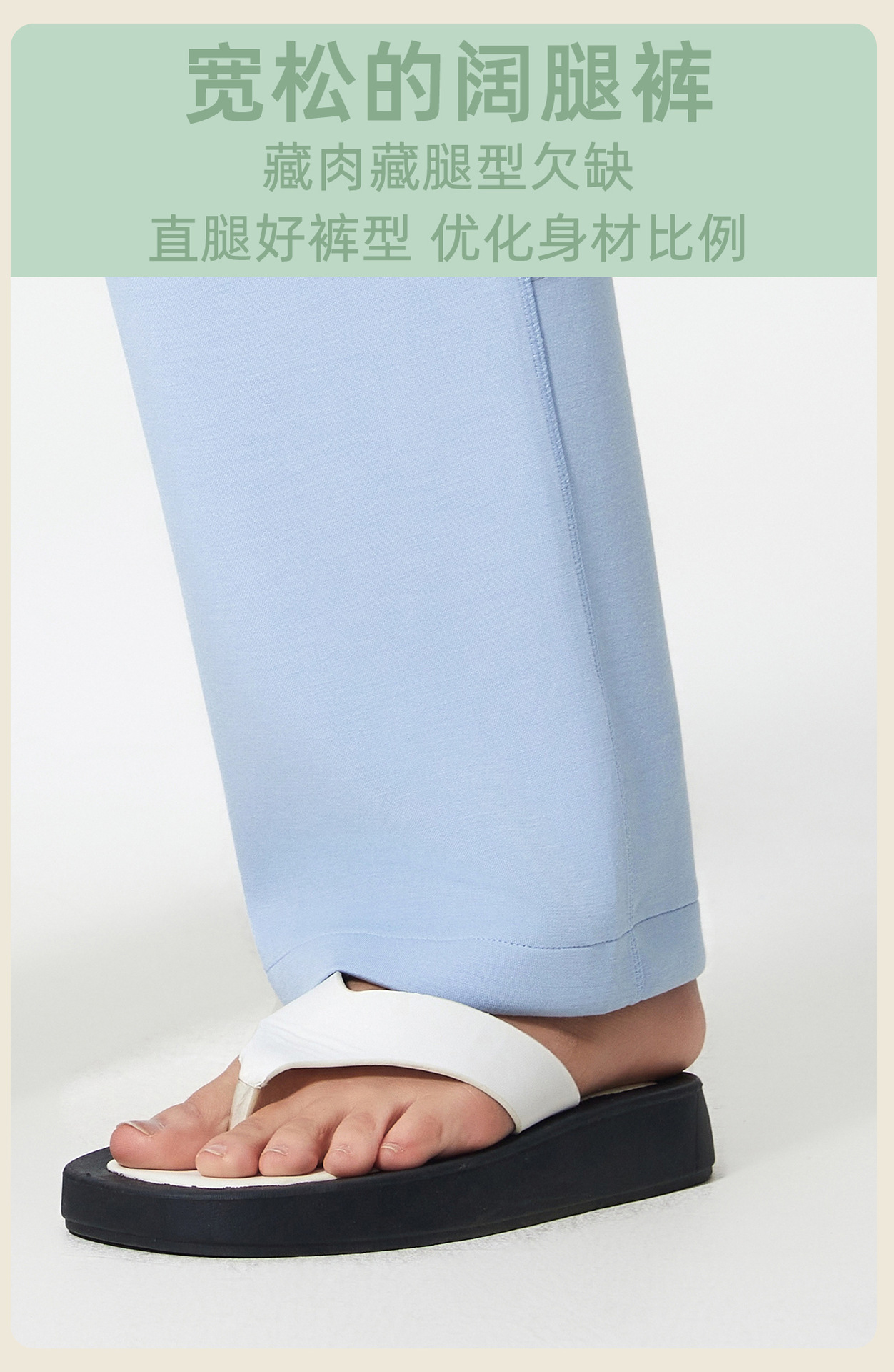 DAW167秋冬新款瑜伽裤女高腰显瘦休闲直筒裤阔腿运动长裤垂感百搭宽松运动裤详情11