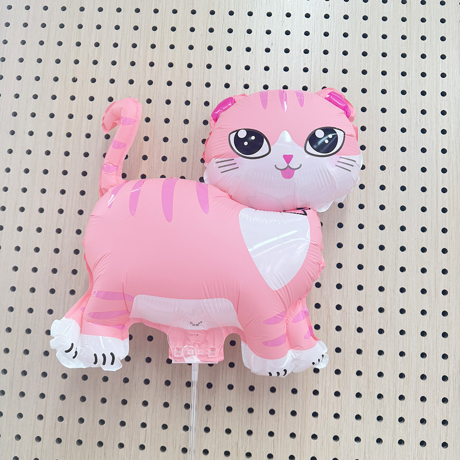 New cross-border colorful bow clip balloon, kindergarten activity gift, birthday photo balloon, cute little bear pic 3