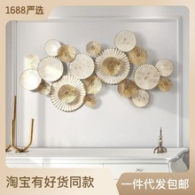 Feather light luxury style wall clock, simple and modern wall decoration for the living room, personalized, creative and fashionable watch, household clock accessory pic 10