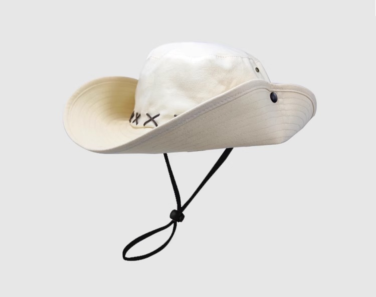 Big-headed sun hat, 2024 new style mountaineering hat, plus-size fisherman hat, outdoor western cowboy hat, large sun hat pic 28