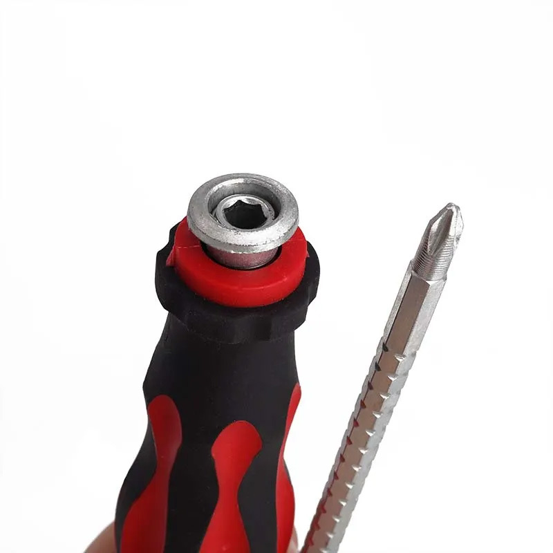 JUMLEE screwdrivers are chrome vanadium steel screwdrivers, mostly double-head, high-hardness, strong magnetic cross-head flat-head screwdrivers pic 4