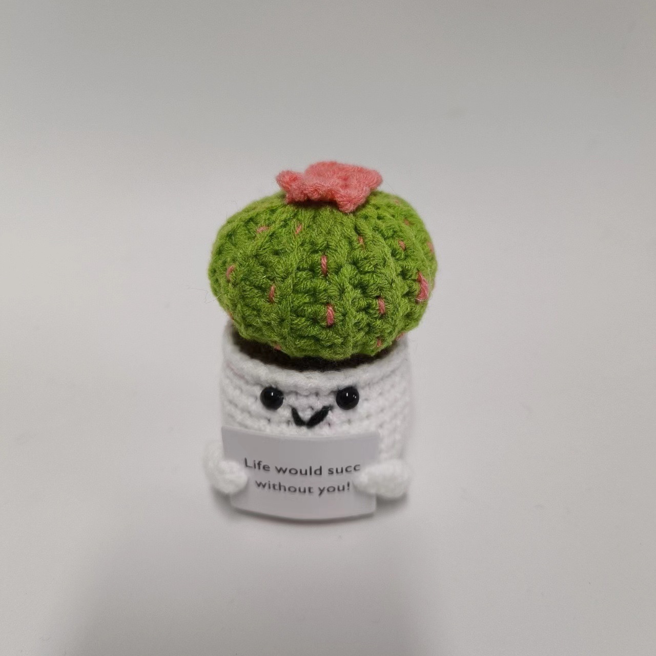 创意手工毛线玩偶可爱钩织搞怪大葱白菜西兰花玩偶情侣趣味小礼品详情10