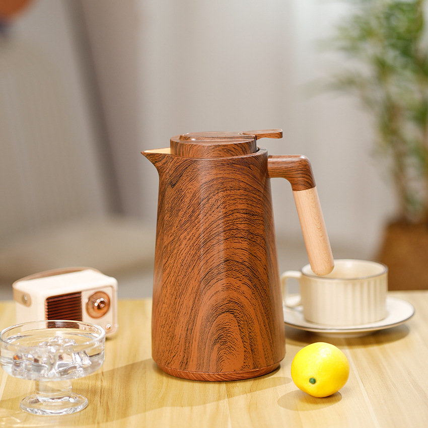 Cross-border household large-capacity thermos flask with glass inner liner, office teapot, coffee pot, thermos flask, high-quality thermos flask, efficient heat preservation and long-lasting heat pic 25