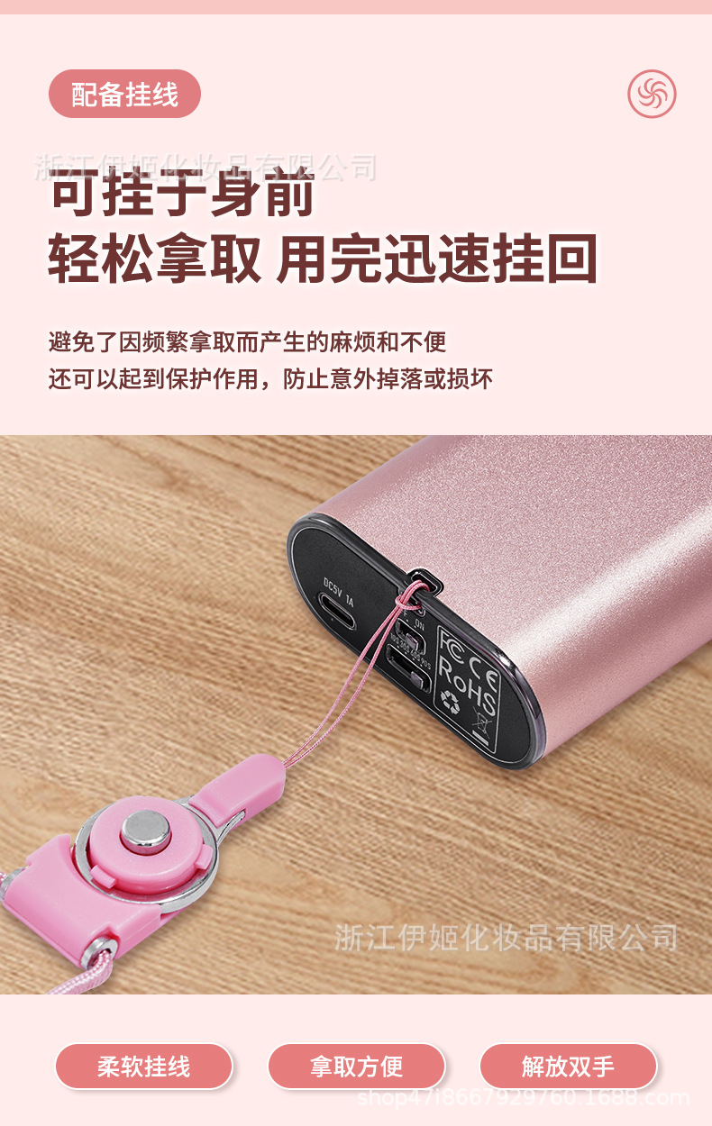 UV light grafting hair lamp, eyelash curing beauty handheld purple LED light therapy machine, nail glue curing lamp pic 10