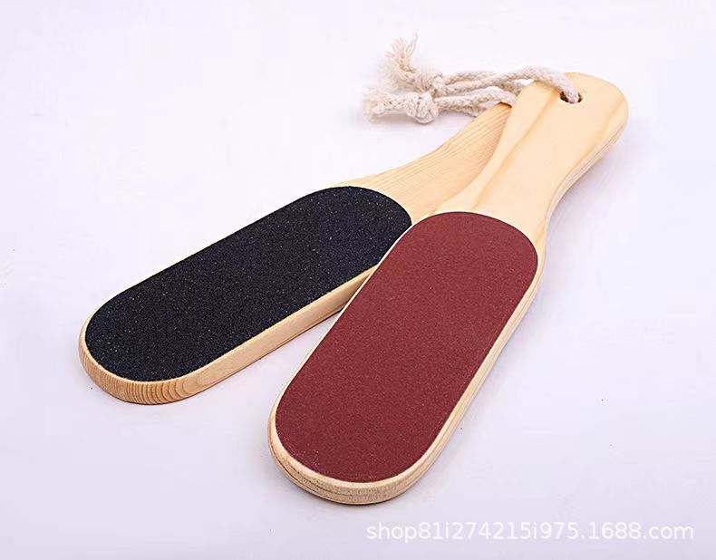 Solid wood double-sided foot sander main body, other types of foot care tools pic 10