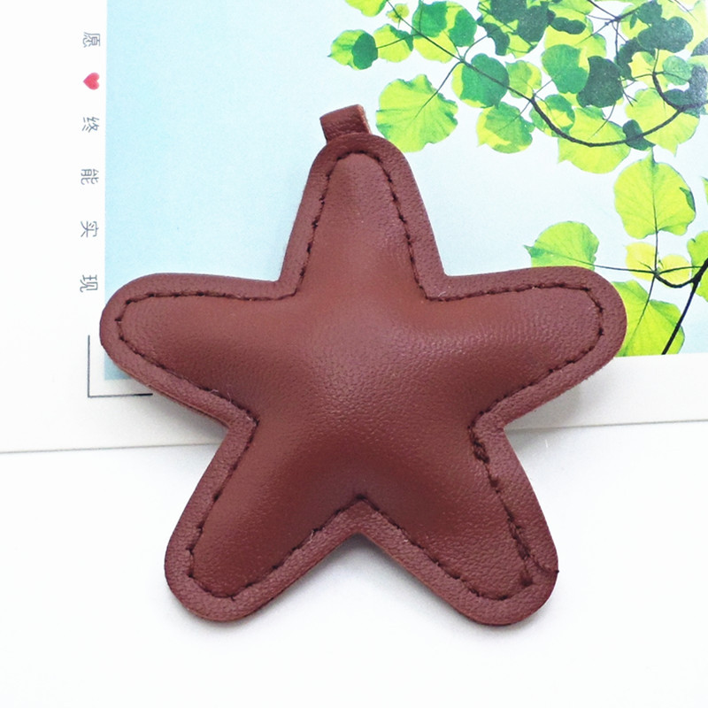 PU leather phone cases, bags, clothing, keychains, pendants, bubble sponge, heart-shaped five-pointed stars, DIY accessories pic 9