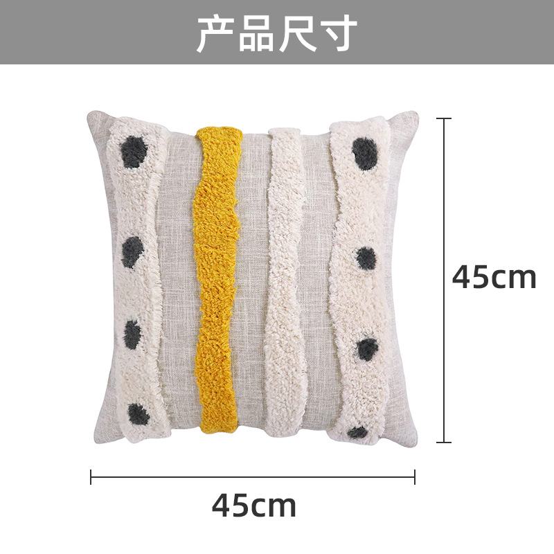 The pillow cover features printed patterns with logos, and the towel is embroidered with stickers. The pillow is custom-made with a simple and creative design for car use pic 6