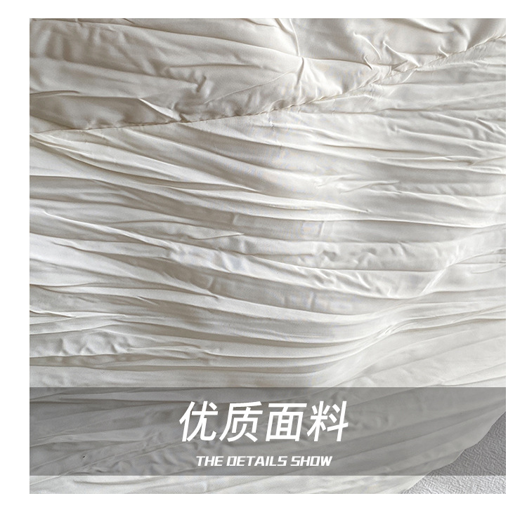 新品褶皱半月包简约时尚斜挎包大容量潮搭单肩包慵懒风都市休闲包详情8