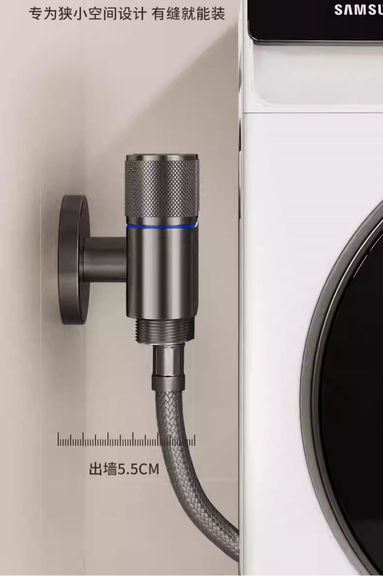 全铜三通分水阀一进二出水龙头一分二接头洗衣机自动止水双控角阀详情16