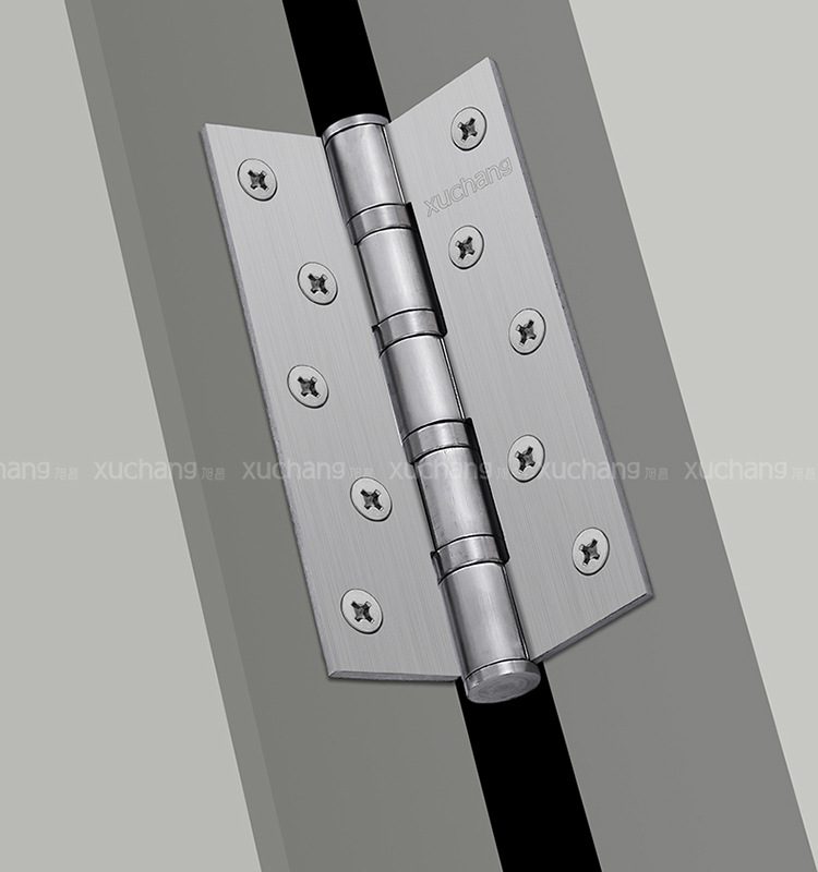 4寸5寸不锈钢静音轴承开槽室内房门子母合页加厚平开合页大门铰链详情6