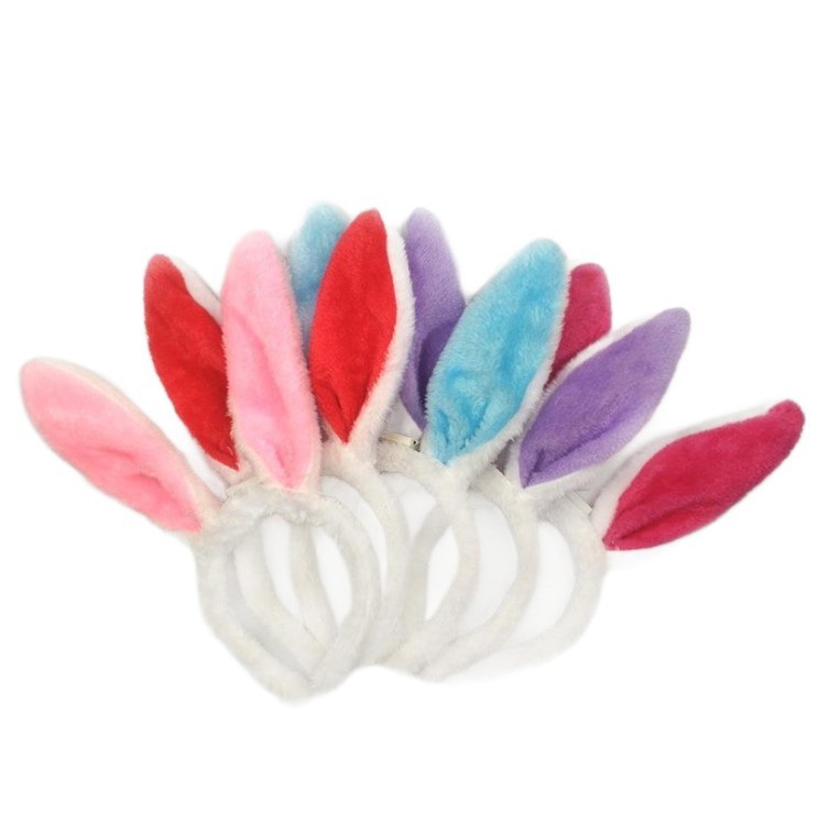 Plush glowing rabbit ears, flashing rabbit ears headband, concert, evening party, scenic area toy manufacturer wholesale pic 4