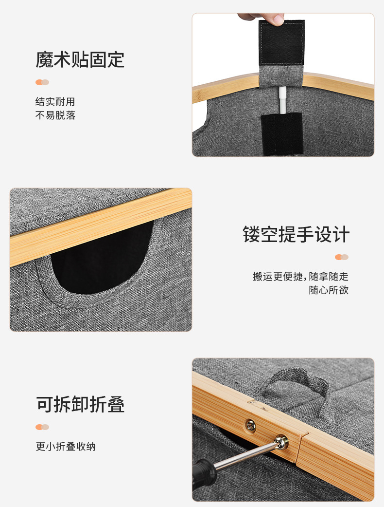2025脏衣服收纳筐家用大容量洗衣篮双开可折叠牛津布脏衣篓置物筐详情13