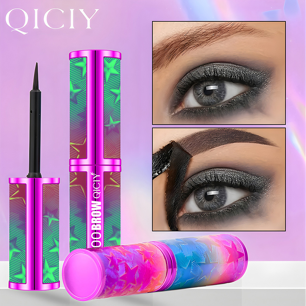 【 Cross-border Exclusive 】QICIY Eyebrow Lift Cream available in 4 colors, waterproof, sweat-proof, natural and long-lasting. Wholesale pic 4