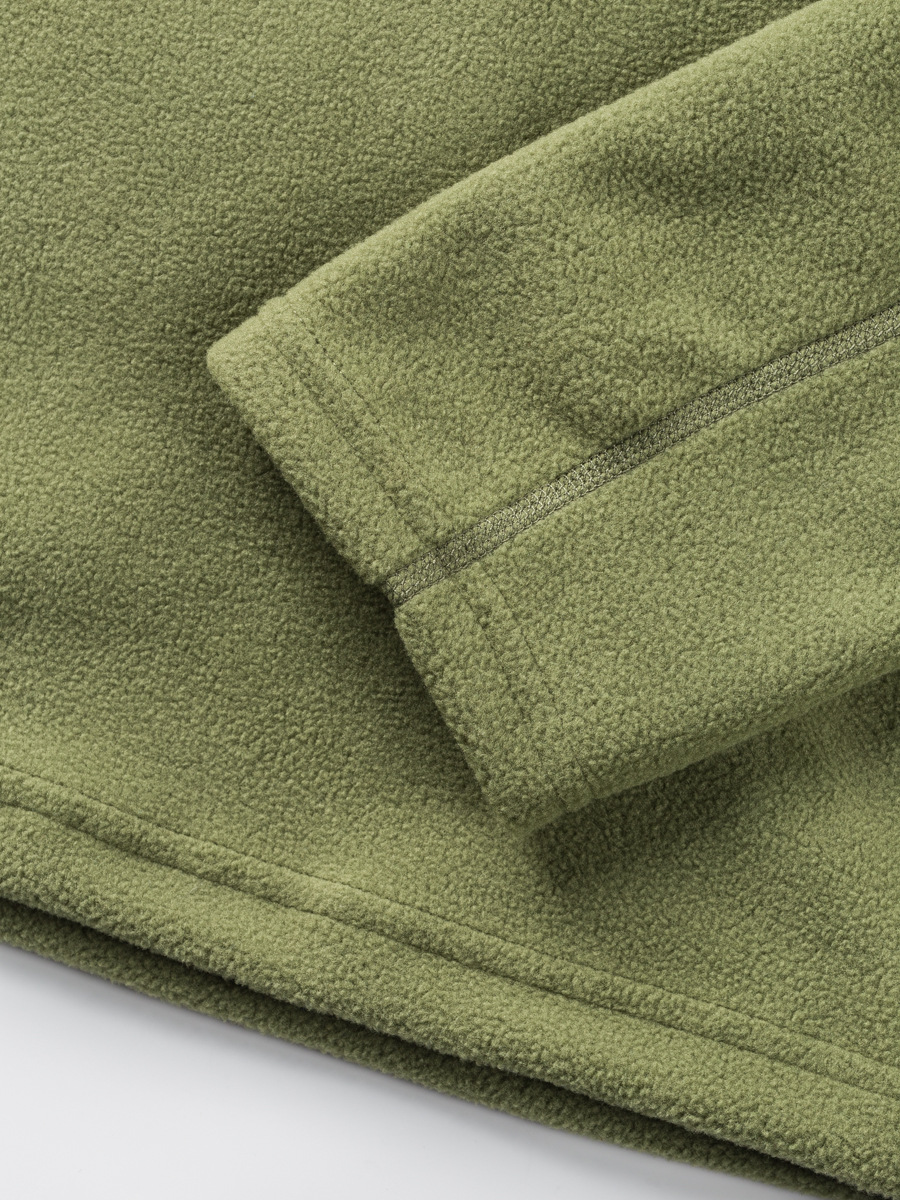 跨境男士外套摇粒绒夹克秋冬季羊羔绒加绒加厚卫衣男详情8