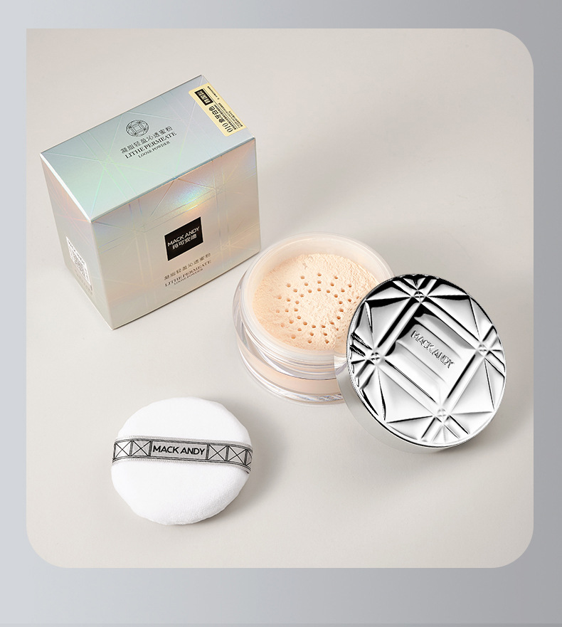 Marco Andy Loose Powder and Setting Powder, large volume loose powder, affordable for students, hair setting powder, waterproof and non-smudging honey powder pic 27