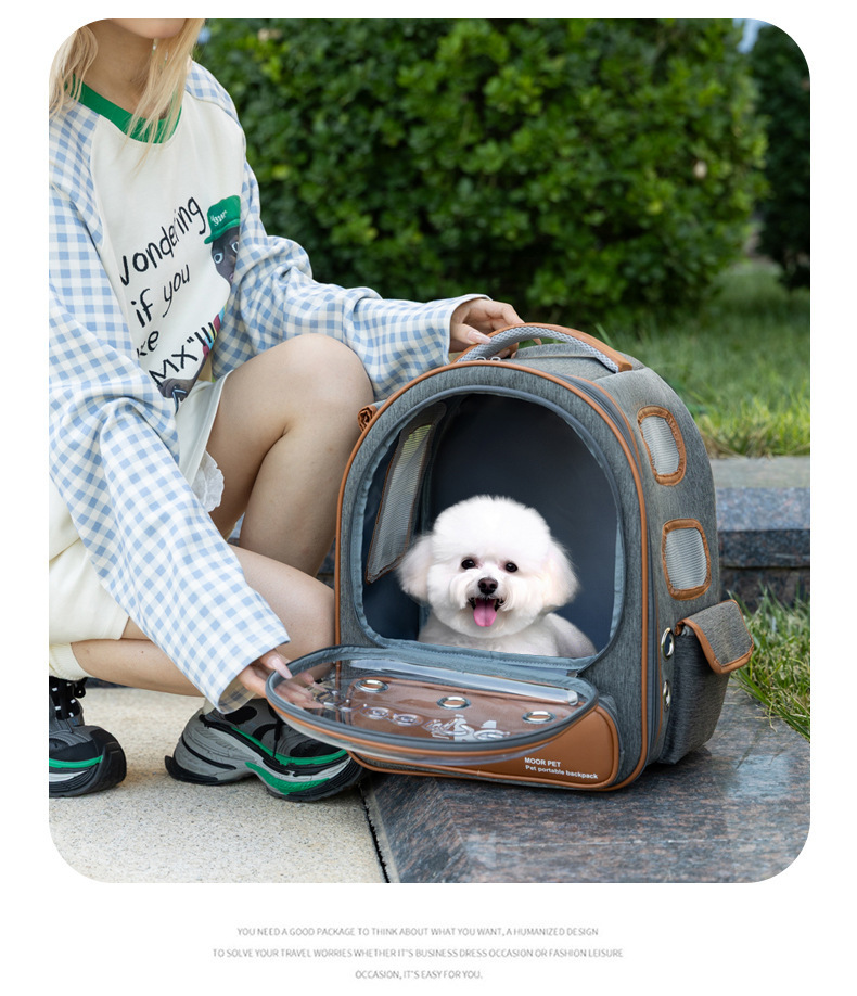 猫包狗包兔子包宠物包便携透气双肩大容量外出背包详情12