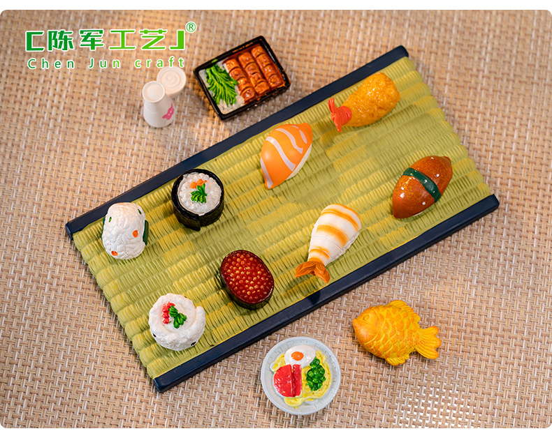 Micro-landscape creative simulation of Japanese cuisine, food play dollhouse, diy decorative accessories, miniature mini ornaments pic 39