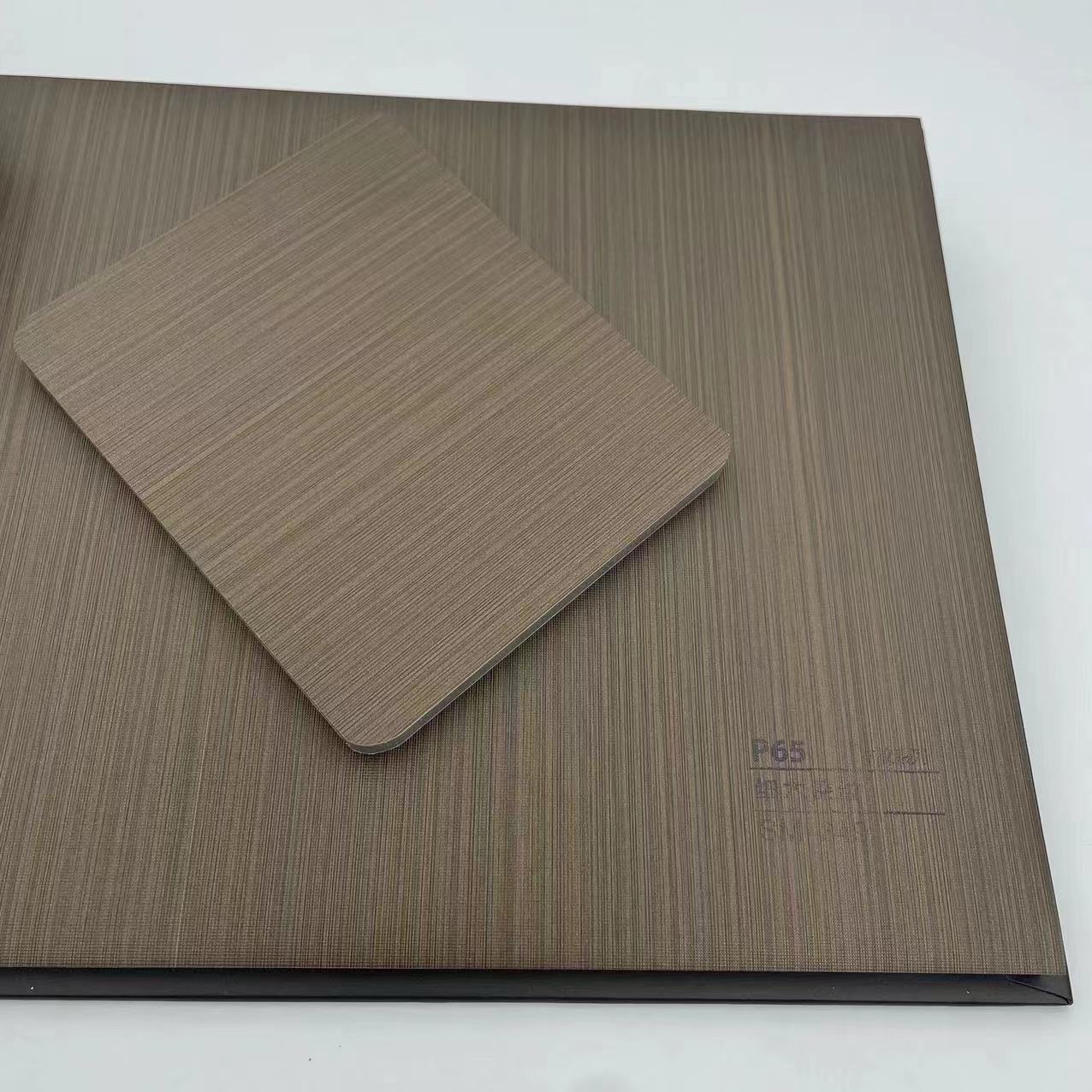 Bamboo and wood fiber PET metal mirror carbon crystal board wall panels, hotel quick-installation water ripple bamboo charcoal wood veneer panels pic 14