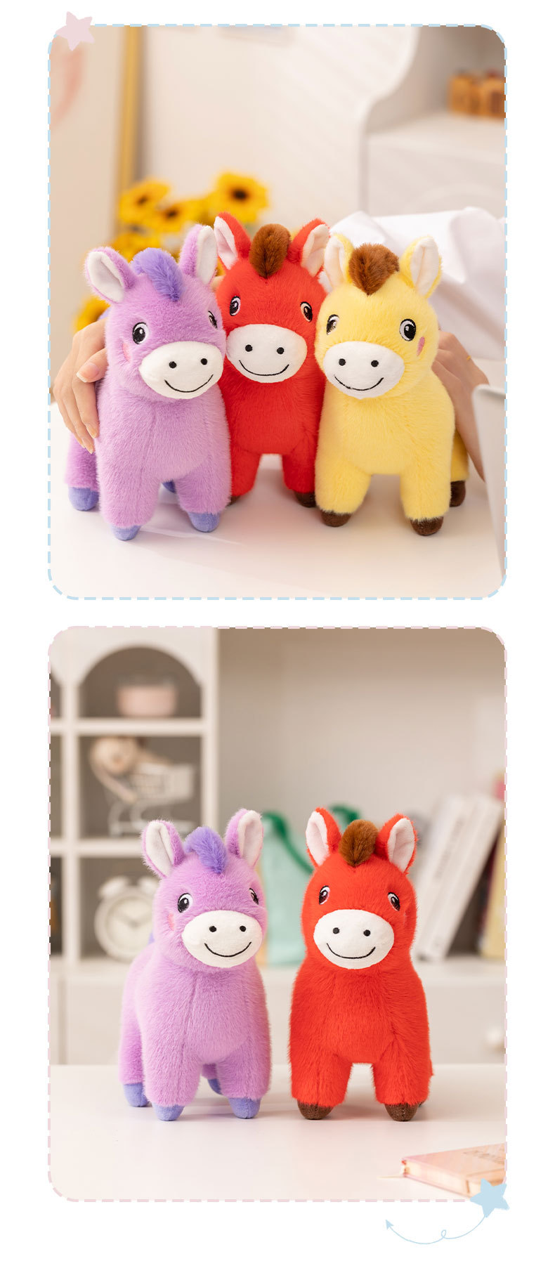 吉祥物小马公仔新年喜庆摆件礼物公司年会礼品美好祝福马跨境批发详情9