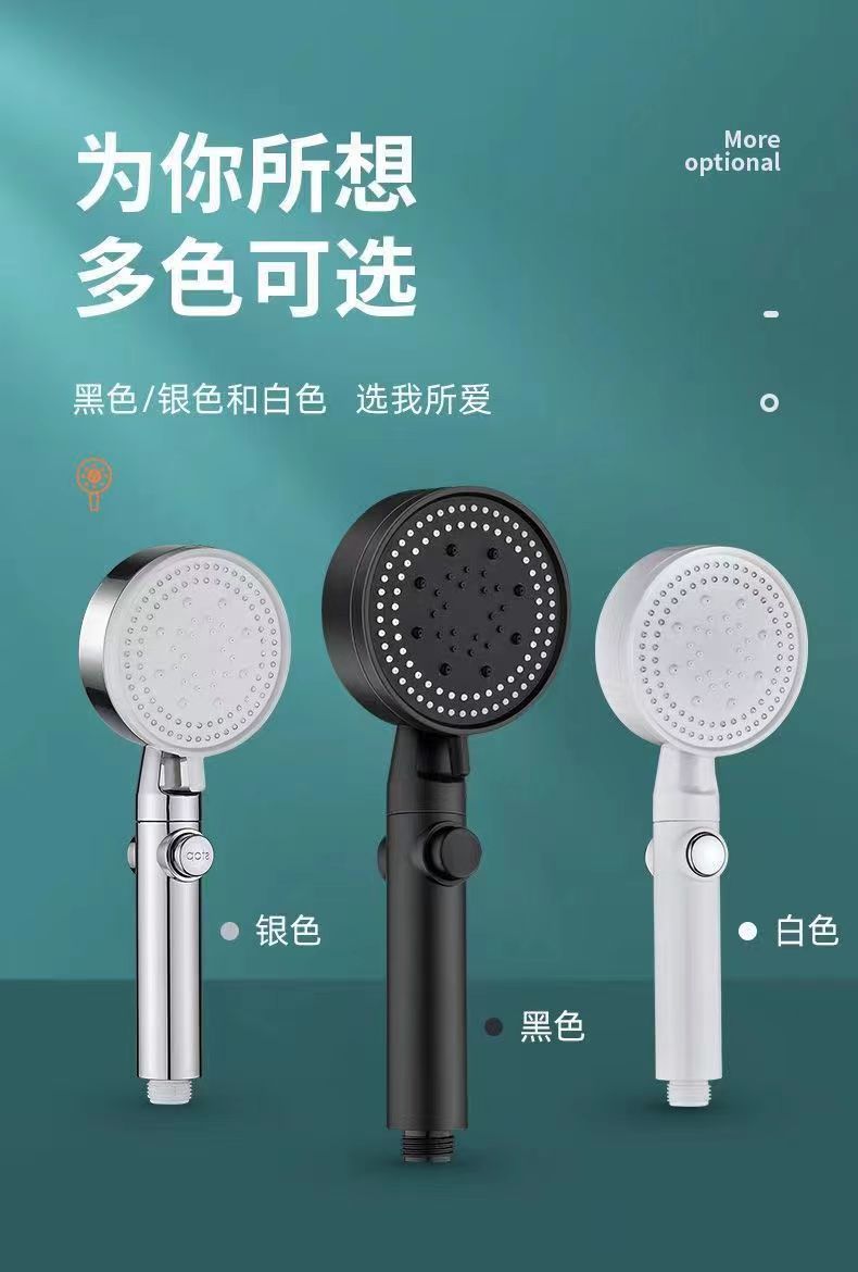 Upgraded multi-functional powerful pressure-increasing showerhead with five adjustable Settings, handheld nozzle, shower room, shower filter, and showerhead pic 14