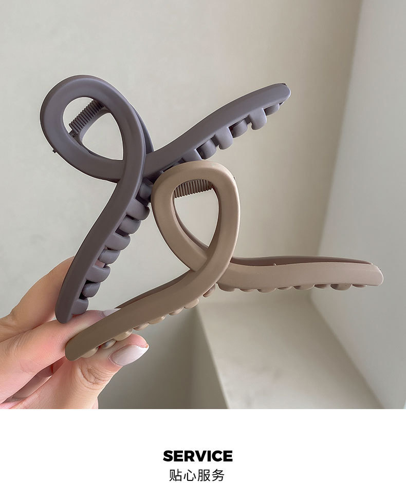 Black shark hair clips for women with a high-end feel, large hair volume, big hair gripper, back of the head, updo hair clips, headwear gripper pic 22