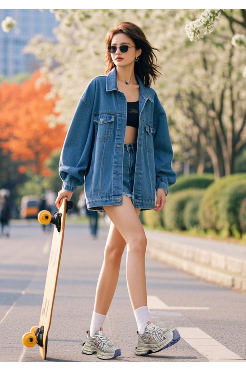 新款老爹鞋女2025春季厚底增高运动鞋女百搭复古女鞋高颜值休闲鞋详情28