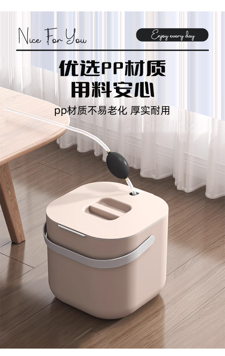 Cubo de té aiyuhui cubo de aguas residuales cubo de basura de mesa de té para uso doméstico cubo de té redondo de lujo ligero cubo de residuos de té para té pic 5
