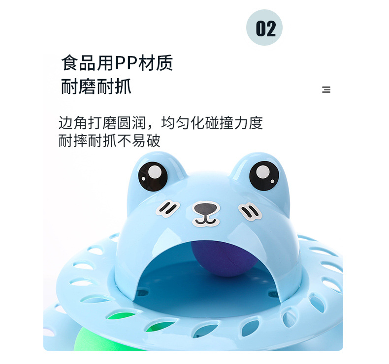 The new cat toy with a four-layer track cat turntable is a self-entertaining and stress-relieving gadget pic 8