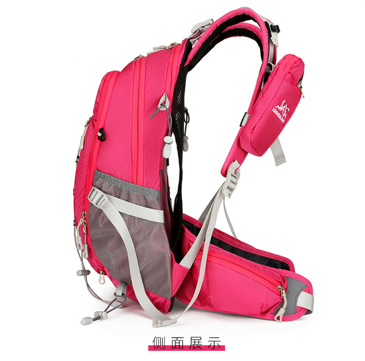 Wholesale of large-capacity portable water-resistant backpacks for outdoor travel and cycling, suspended frame travel and mountaineering bags pic 30
