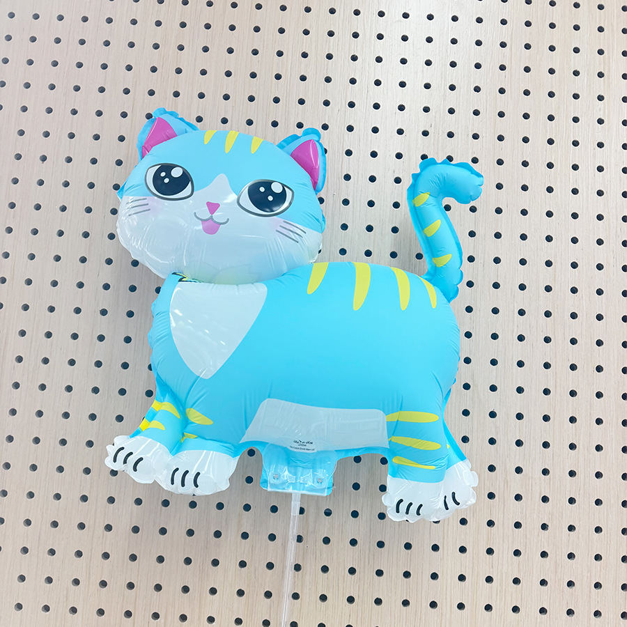 New cross-border colorful bow clip balloon, kindergarten activity gift, birthday photo balloon, cute little bear pic 6