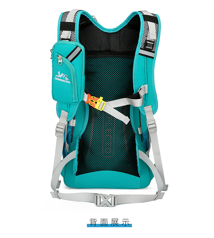 户外登山包休闲大容量多功能骑行包透气轻盈便携男女同款双肩包详情33