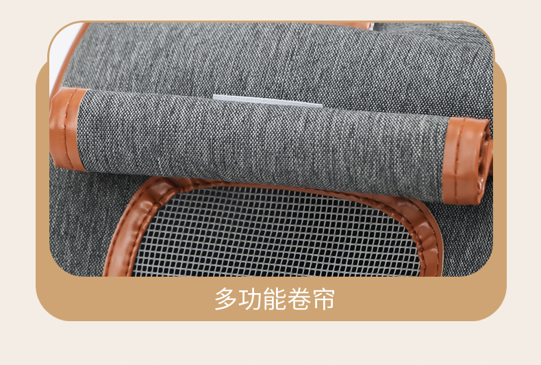 猫包狗包兔子包宠物包便携透气双肩大容量外出背包详情7