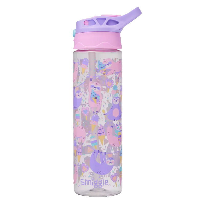 Australian smiggle straw water cup for boys, girls, children and students is a lightweight and transparent portable cup with a large capacity of 650ml pic 26