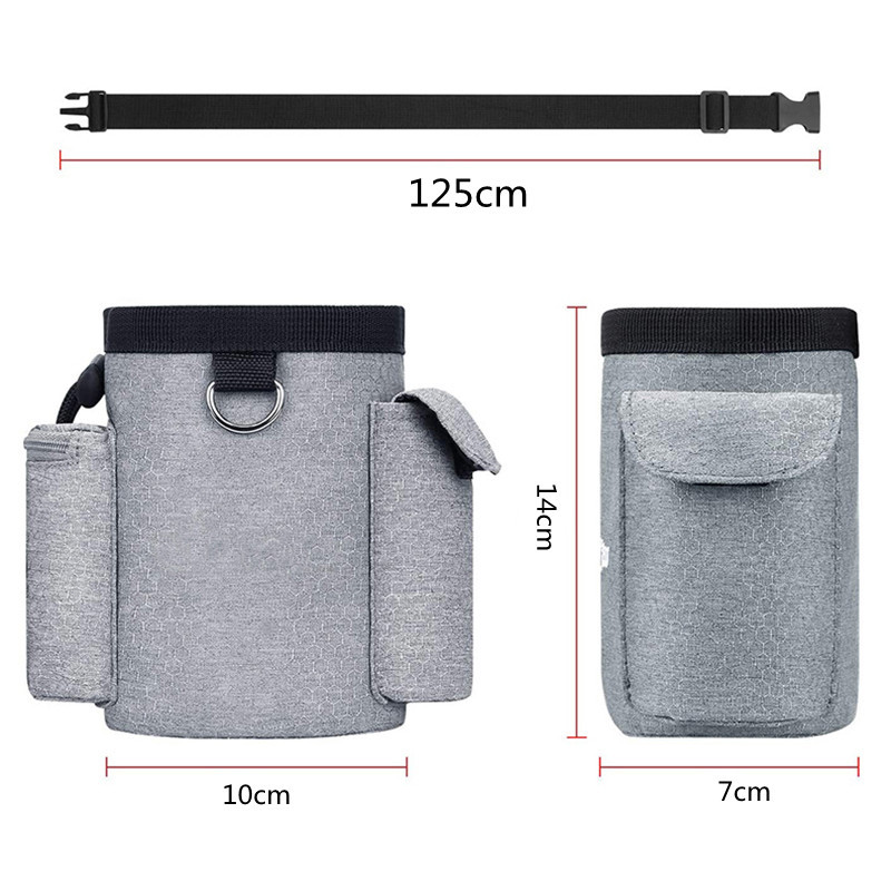 Customized new outdoor fashionable pet training bags, dog training waist bags, pet snack bags, and dog training waist bags pic 4