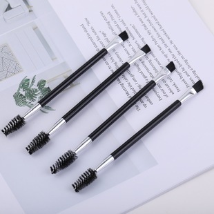 多功能眼影刷眼影棒乳胶棉双头迷你便携甲刷一次性化妆刷美妆工具详情13