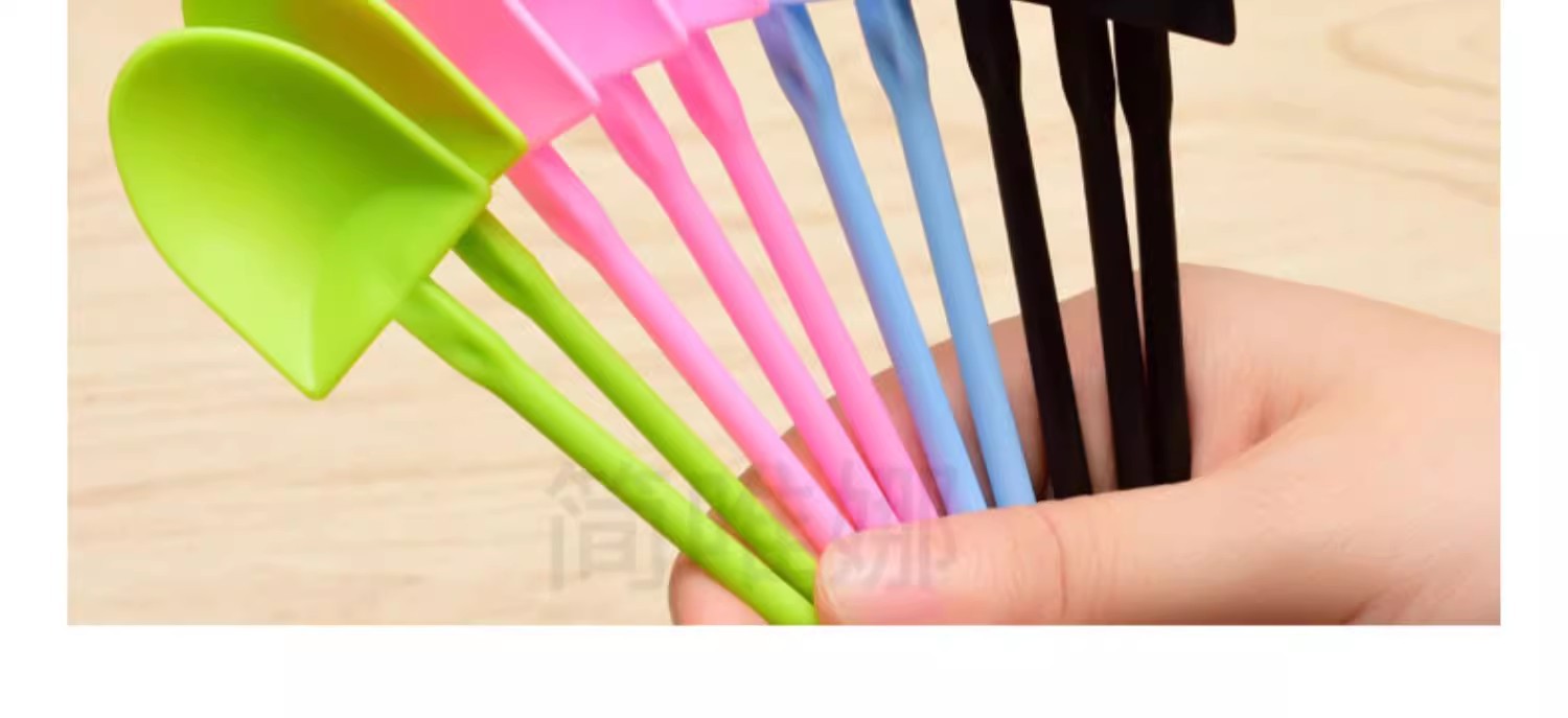 冰淇淋勺一次性塑料铲勺包装勺子商用铲勺水果可爱汤匙蛋糕甜品勺详情6