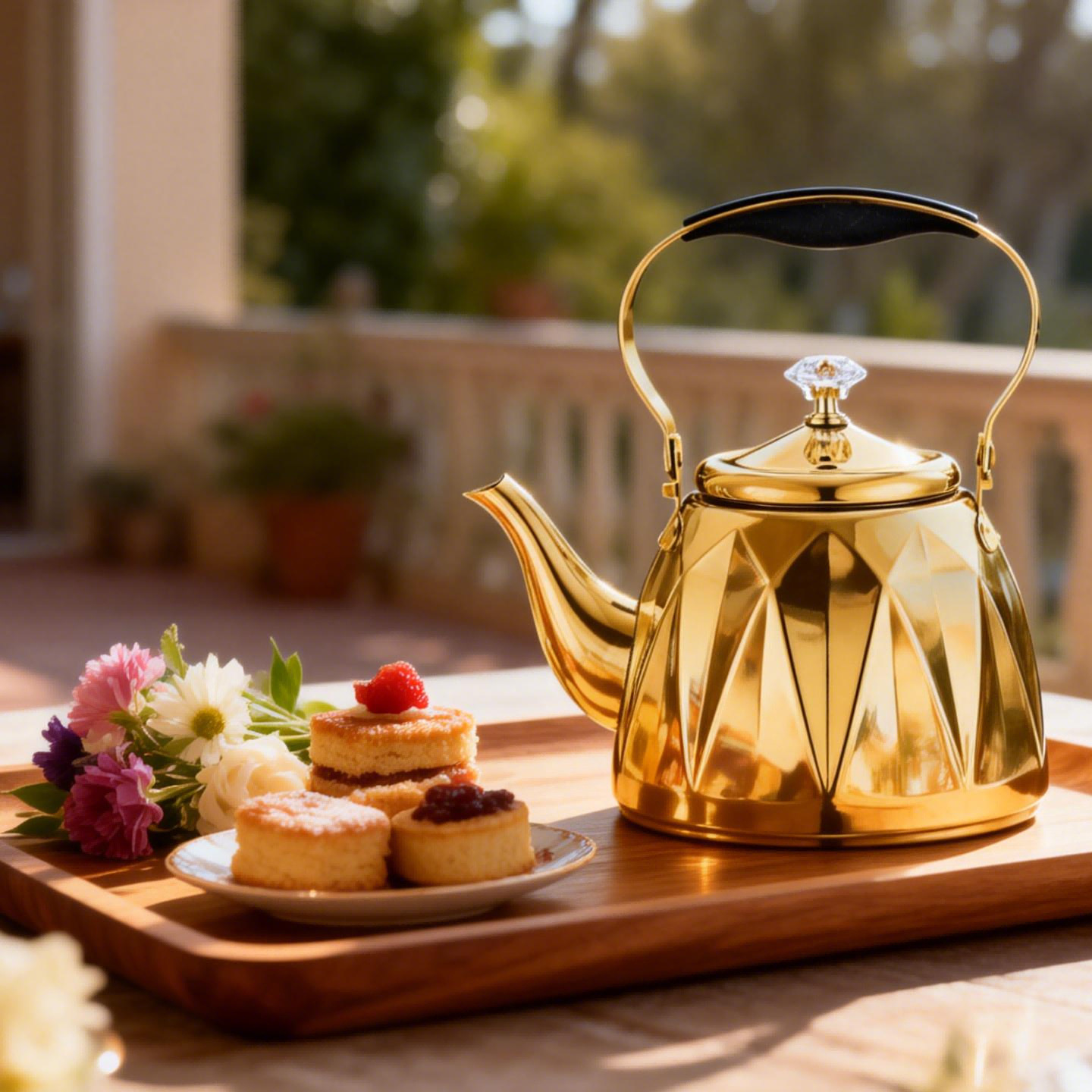 New thickened stainless steel kettle, household kettle with lid for boiling water, multi-functional teapot for hotels, restaurants and eons pic 8