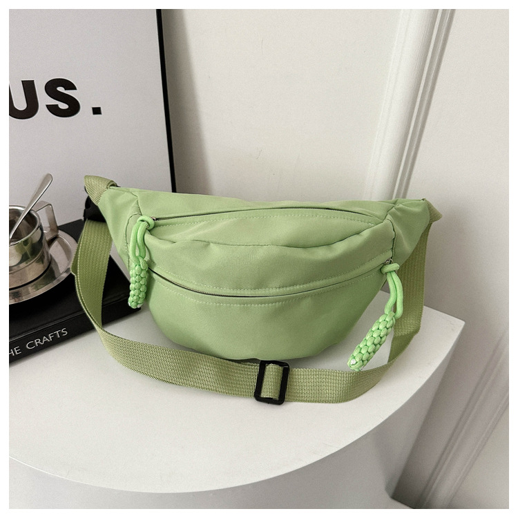 Summer casual candy-colored single-shoulder dumpling bag 2024 New trend neutral daily chest bag, beautiful and fashionable crossbody bag pic 29