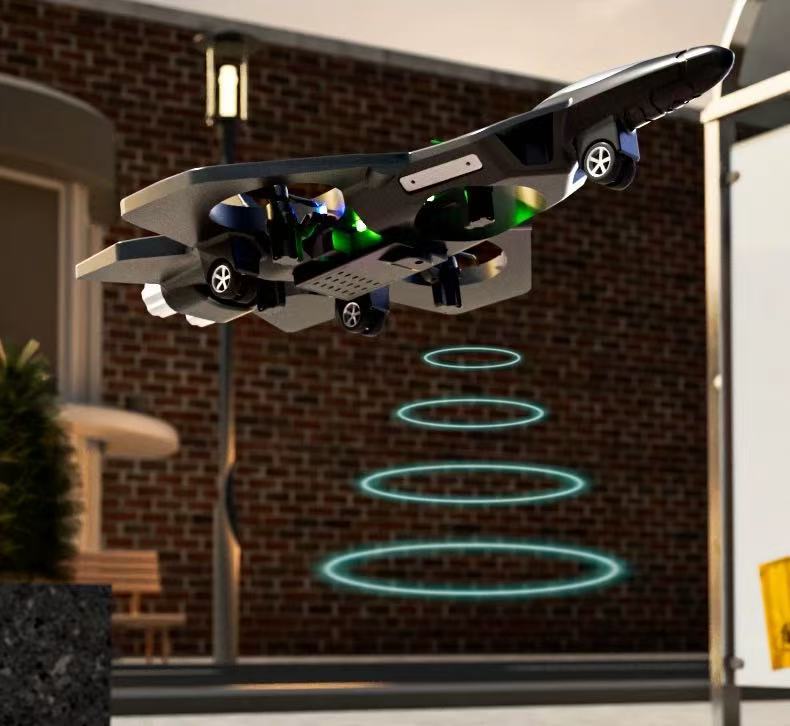 Cross-border customized remote-controlled foam aircraft, unmanned aerial vehicles, suspended flight, fixed-altitude rolling fighter jets, stunt toys pic 4