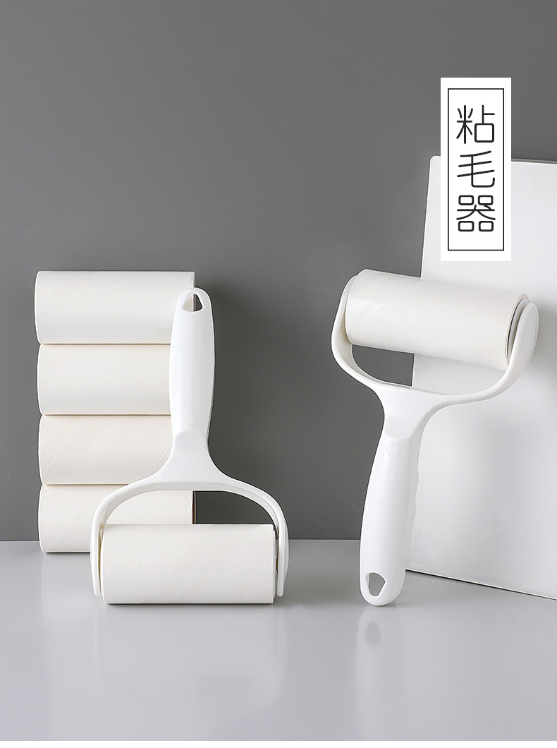 Roller brush lint remover, roller for clothes, hair replacement, roll paper mat for lint removal, lint removal, lint removal on bed, a magic tool for lint removal pic 2