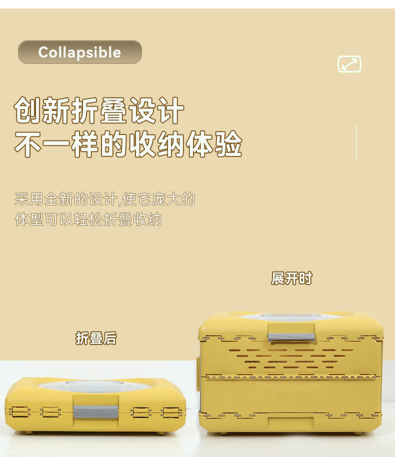 手提狗笼外出宠物航空箱折叠猫窝代发便携透气宠物车载包跨境爆款详情11