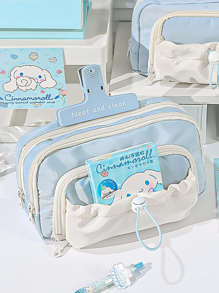 笔袋大容量高颜值文具盒简约铅笔盒初中生高中生ins风文具袋学生详情1