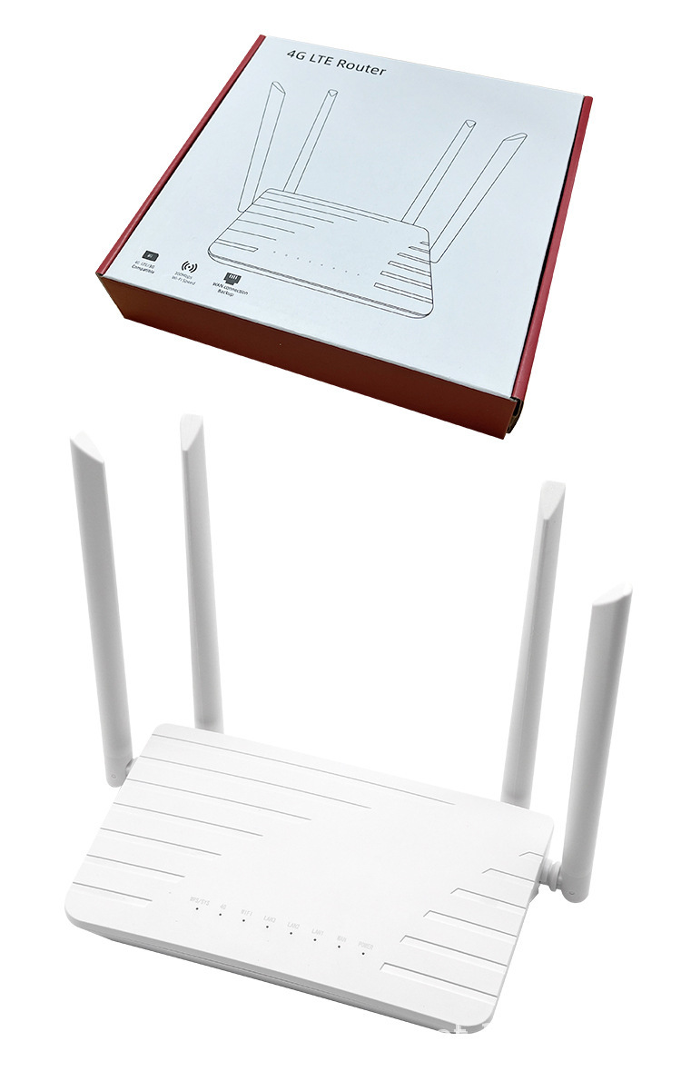 4G wireless router with SIM card, 300Mbps wireless terminal router with hotspot pic 9