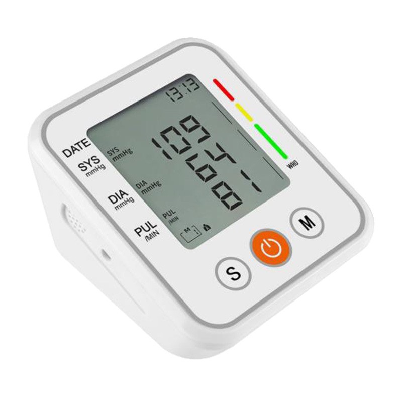 Cross-border exclusive arm blood pressure monitor, large screen rechargeable home electronic blood pressure monitor, English broadcast blood pressure monitor pic 10