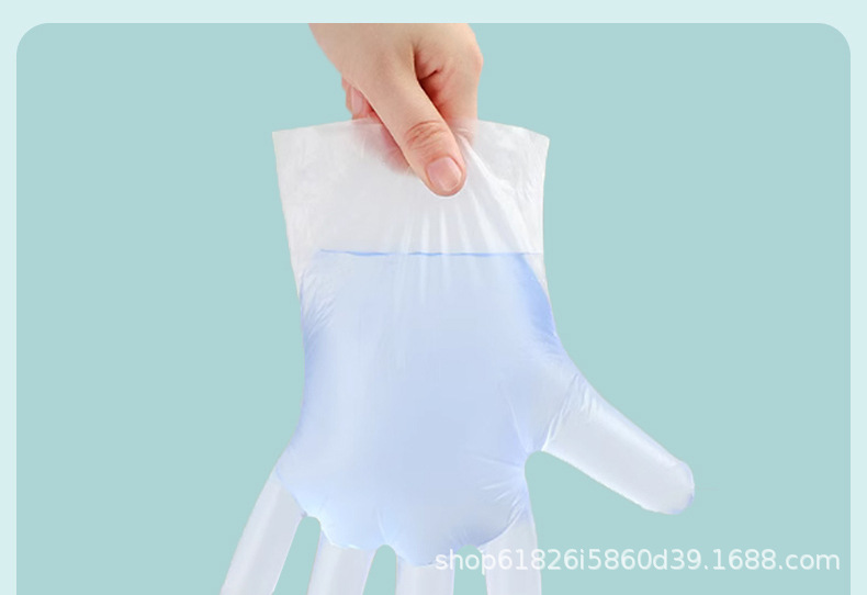 一次性TPE盒装手套弹性加厚耐用家用家务清洁餐饮厨房防油TPE手套详情15