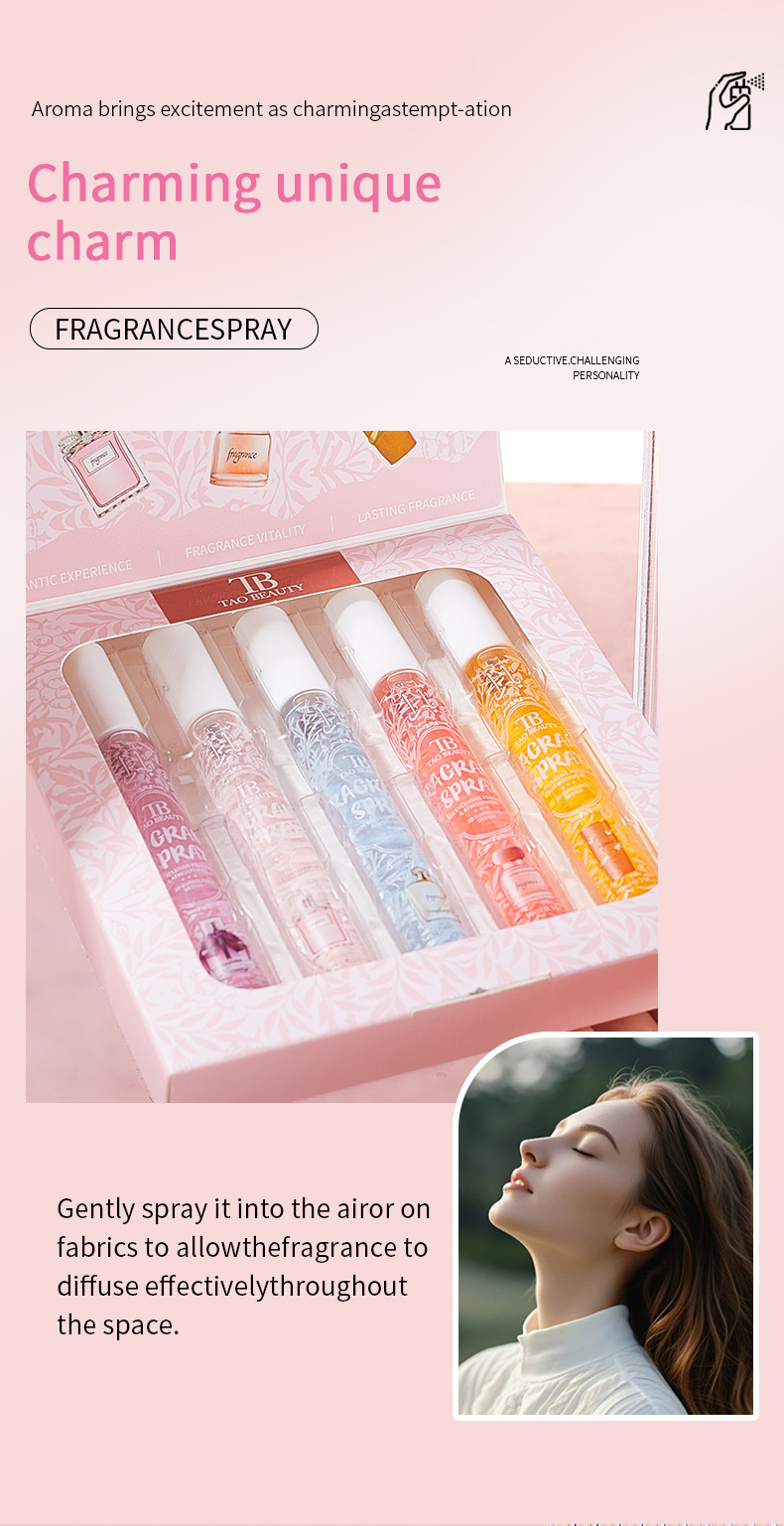 【 Cross-border Exclusive 】Tao Beauty Perfume Set Box Fragrance Spray 10ml Long-lasting Fragrance Water Wholesale pic 3