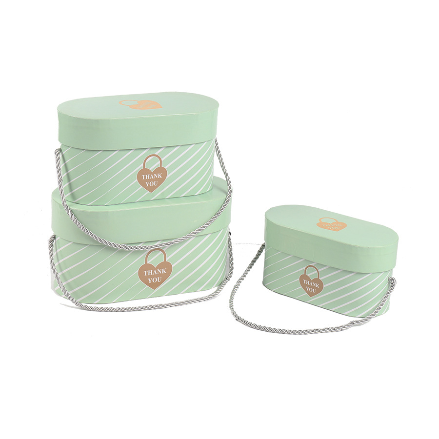 English letter hand-held thread with top and bottom cover gift box, jewelry necklace, accessory box, birthday gift, gift packaging box pic 11